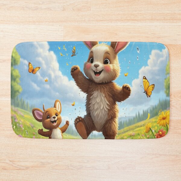 Item preview, Children's Quote from The Jungle Book - "Happiness is found in the simplest things" - Sweet and Tender Decoration designed and sold by EdicionesJML.