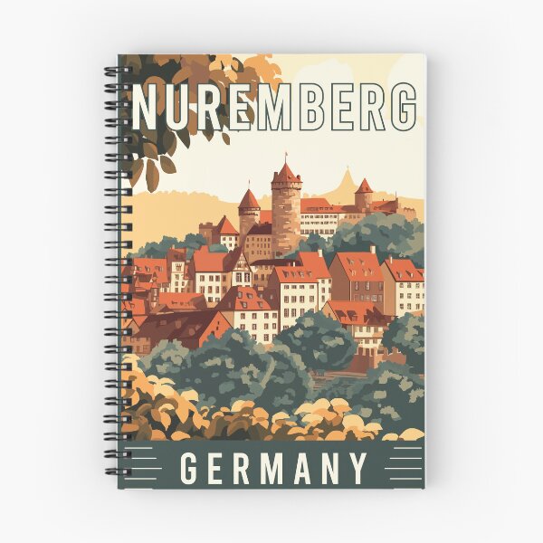 Item preview, Explore Stunning Historic Gem Nuremberg in Germany - Travel Art designed and sold by turtlestart.