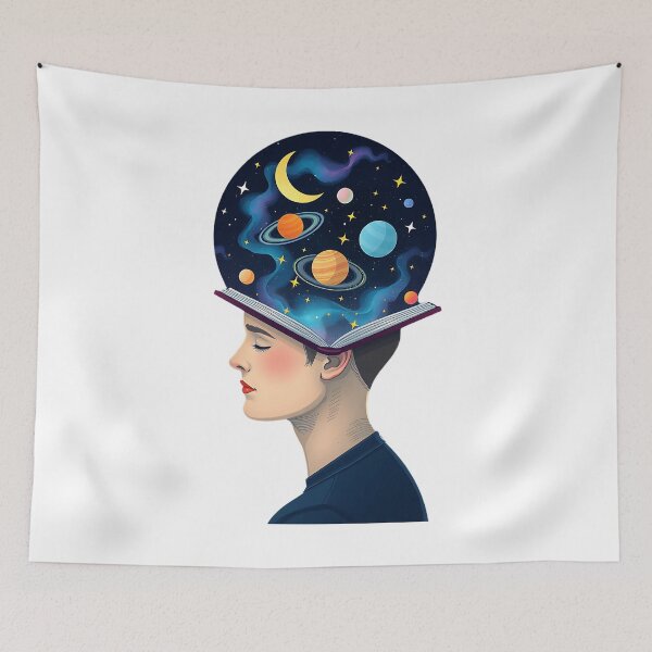 Item preview, Cosmic Imagination - Open Mind Galaxy Design designed and sold by likeforcode.