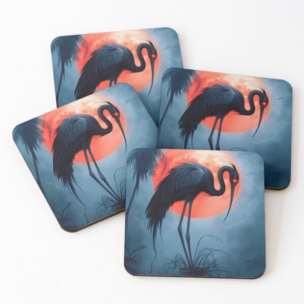 Item preview, Gothic Dark Heron 2 designed and sold by Gypsykiss.