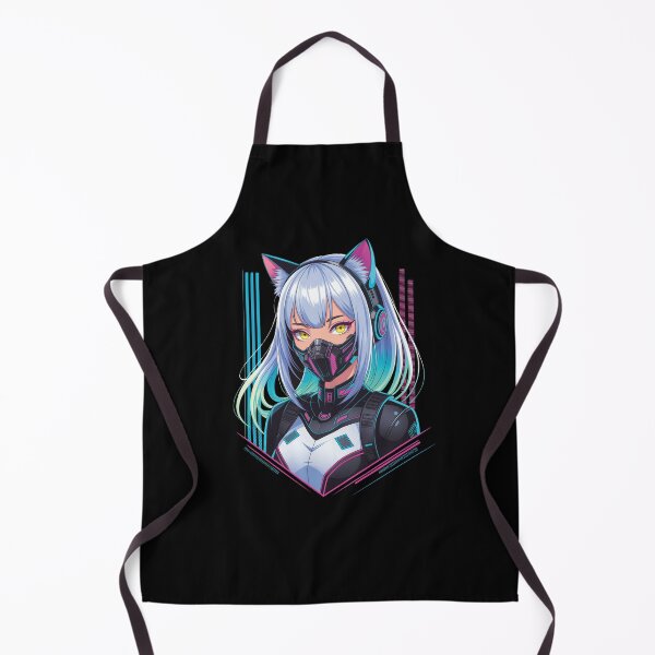 Item preview, Cyberpunk Girl Cat Ears designed and sold by MooonTees.