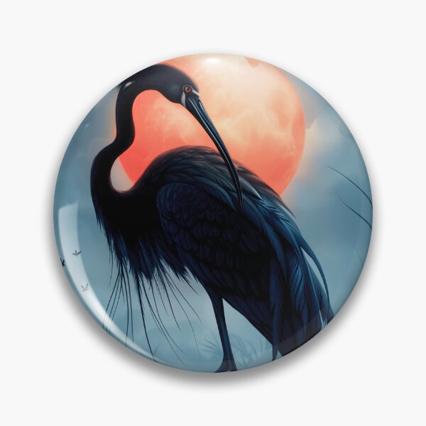 Item preview, Gothic Dark Heron 4 designed and sold by Gypsykiss.