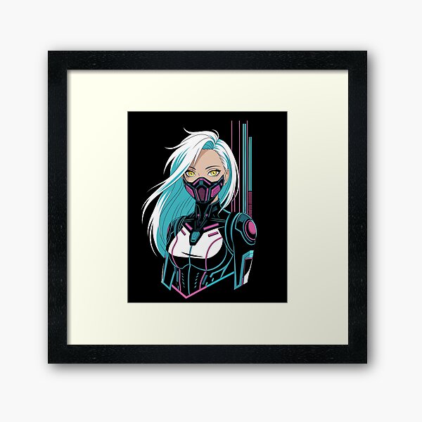 Artikel-Vorschau von Cyberpunk Girl, designt und verkauft von MooonTees.