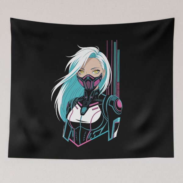Item preview, Cyberpunk Girl designed and sold by MooonTees.