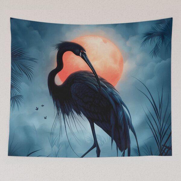 Item preview, Gothic Dark Heron 4 designed and sold by Gypsykiss.