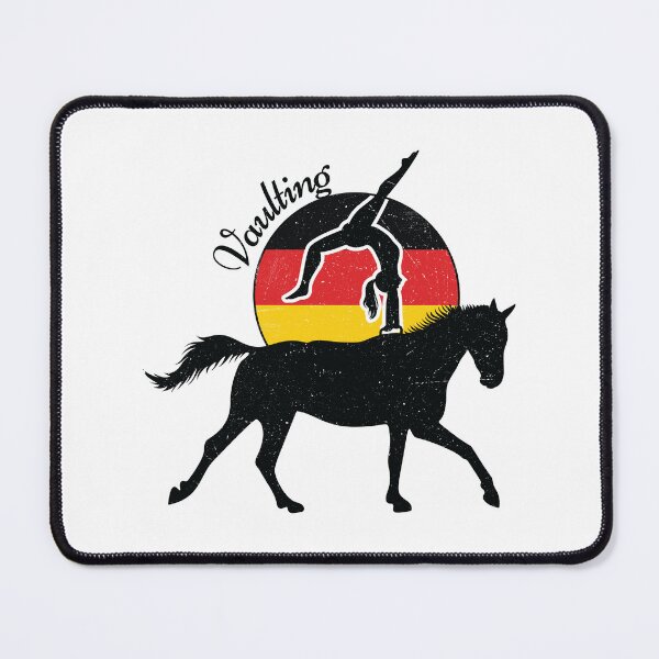 Item preview, Vintage Horse Vaulting Sport Germany Flag designed and sold by dass-art.
