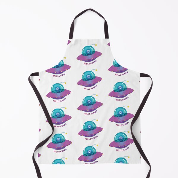 Item preview, Hello Human UFO designed and sold by the-craft-shop.
