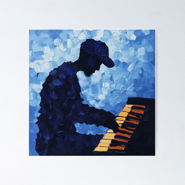 Item preview, Electronic music | Post-impressionist painting style designed and sold by ComicsFactory.