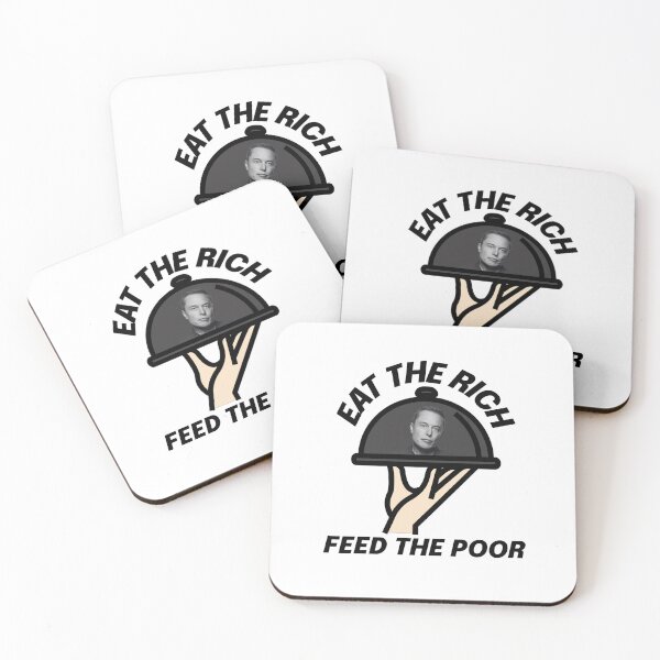 Item preview, Eat The Rich Feed The Poor T-Shirt designed and sold by gjen53.