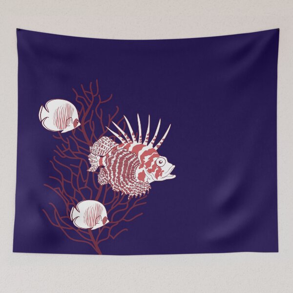 Item preview, firefish navy designed and sold by kasumidesign.
