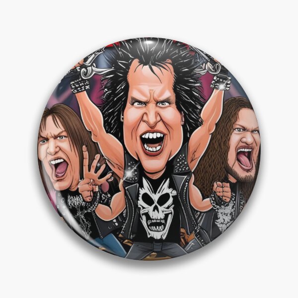 Item preview, Heavy Metal concert Madness – Cartoon Rock Legends on stage designed and sold by Atarac.