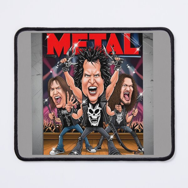Item preview, Heavy Metal concert Madness – Cartoon Rock Legends on stage designed and sold by Atarac.
