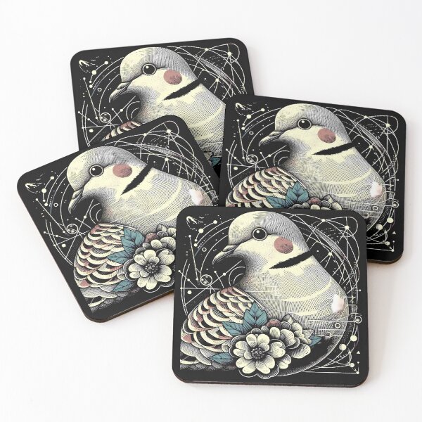 Item preview, African Collared-Dove 4 designed and sold by theAVIARY7.