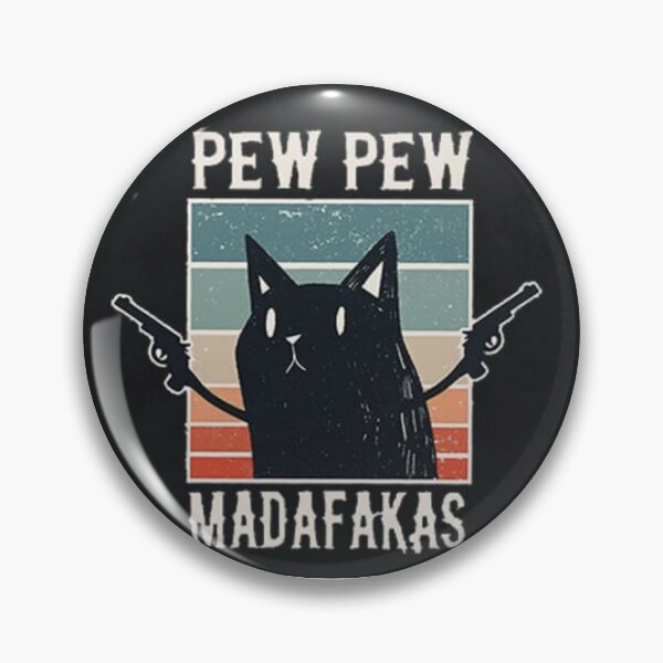 Item preview, pew pew madafakas cat designed and sold by sanaempire.