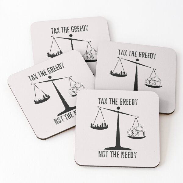 Item preview, Tax the Greedy, Not the Needy T-Shirt designed and sold by gjen53.