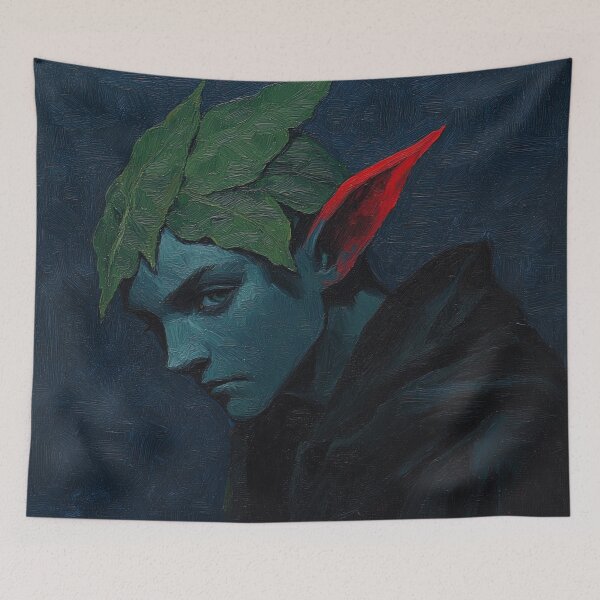 Item preview, Elf | Post-impressionist painting style designed and sold by ComicsFactory.