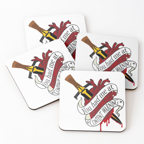 Item preview, You had me at content warning, book lover  designed and sold by GeekandArtsy.