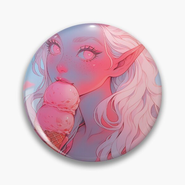 Artikelvorschau, Pastell Eiscreme Elfe Anime Mädchen entworfen und verkauft von bubblegoth.
