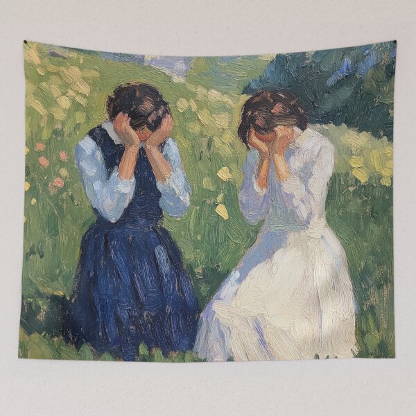 Item preview, Embarrassment | Post-impressionist painting style designed and sold by ComicsFactory.