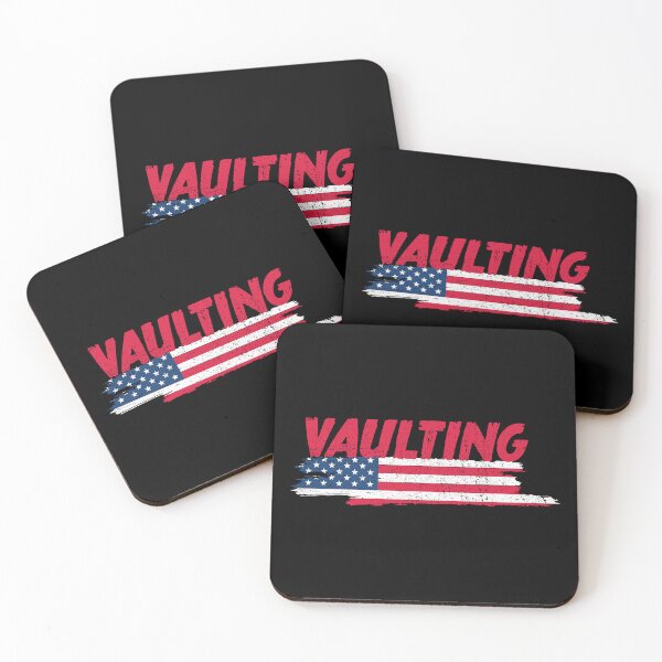Item preview, Vintage Horse Vaulting Sport Text American Flag designed and sold by dass-art.