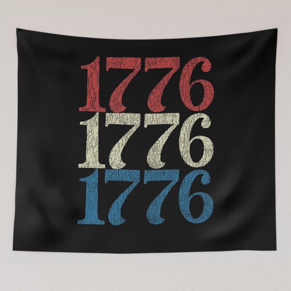 Item preview, 1776 Shirt 4th Of July USA Flag Red White Blue Retro designed and sold by cgocgy.