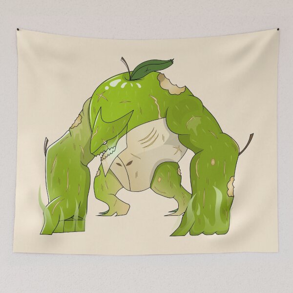 Item preview, Malgron The Apple Kaiju designed and sold by TheMutantPencil.