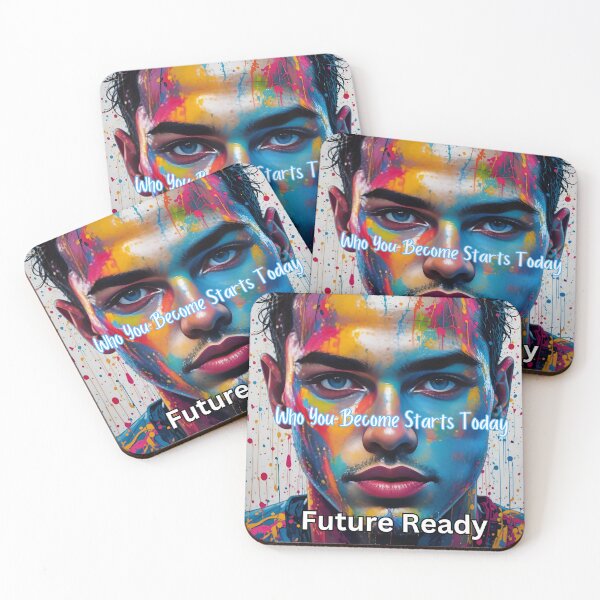 Item preview, Who You Become Starts Today designed and sold by FutureReady.