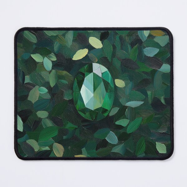 Item preview, Emerald jewel | Post-impressionist painting style designed and sold by ComicsFactory.