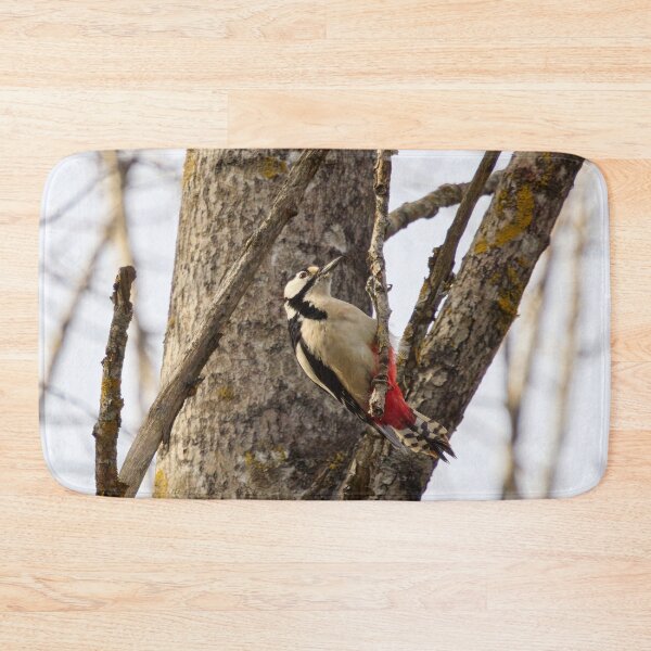 Item preview, Hanging around. Great spotted woodpecker designed and sold by Jouko Lehto Photography.