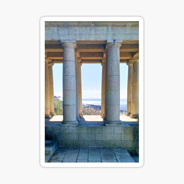 Item preview, Ocean View Through Columns designed and sold by Ashley Beckton.