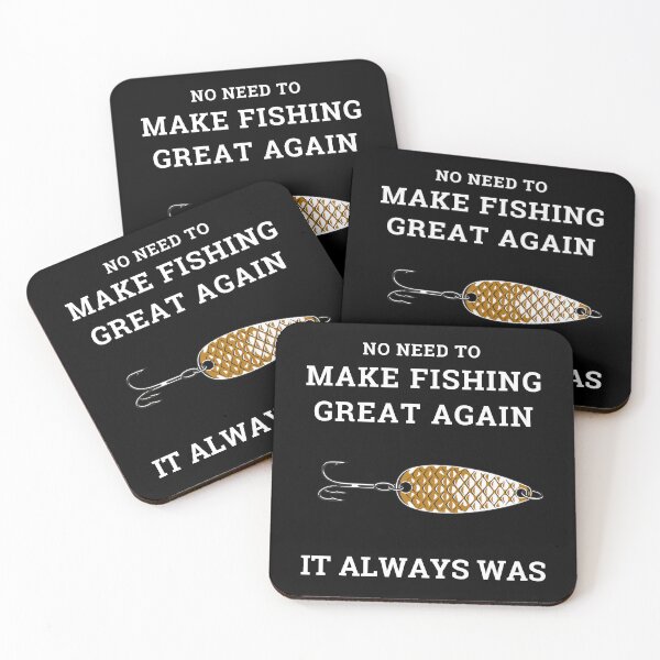 Item preview, No need to make lure fishing great again. designed and sold by theconfusedangler.