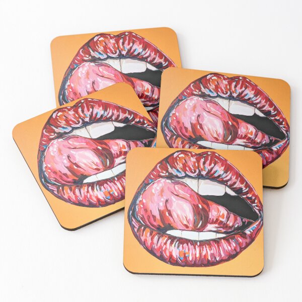 Item preview, Lips and Tongue designed and sold by montinaart.