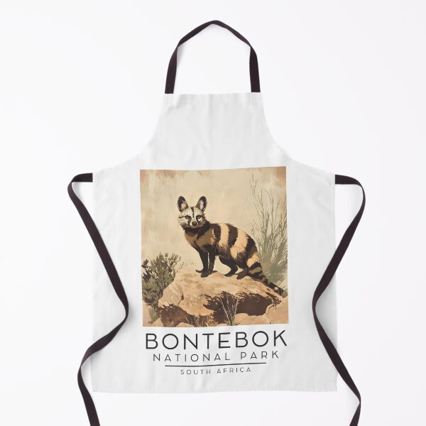 Item preview, A Vintage Illustration of Bontebok National Park - South Africa designed and sold by GoodOldVintage.