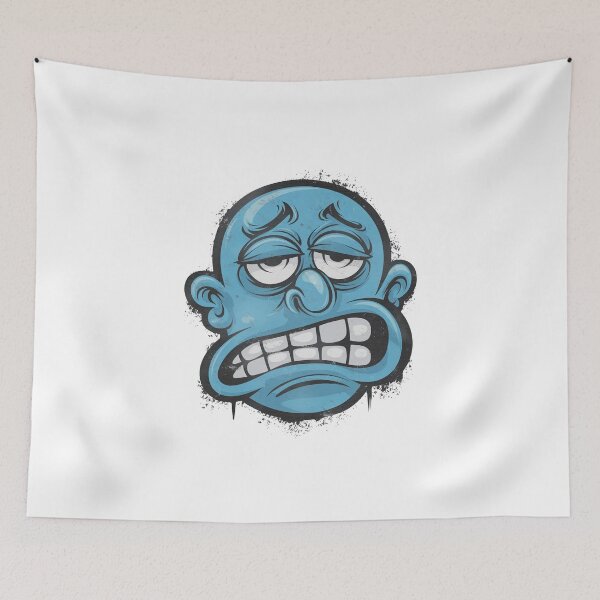 Item preview, Blue Face designed and sold by Gentle40Winks.