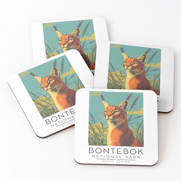 Item preview, A Vintage Illustration of Bontebok National Park - South Africa designed and sold by GoodOldVintage.