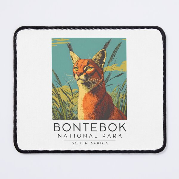 Item preview, A Vintage Illustration of Bontebok National Park - South Africa designed and sold by GoodOldVintage.