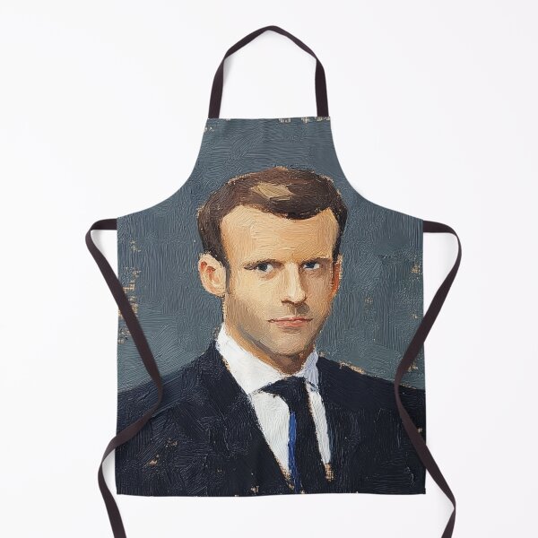 Item preview, Emmanuel Macron | Post-impressionist painting style designed and sold by ComicsFactory.