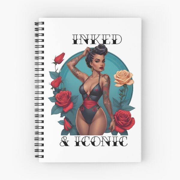 Item preview, Retro Vintage Pinup Woman Girl for Tattoo Lovers designed and sold by Apotheosis by Irie Meraki.