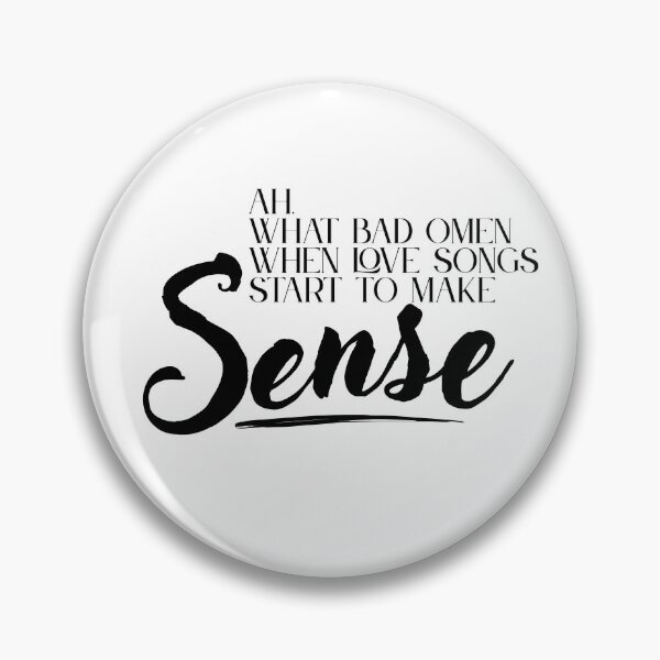Item preview, Love Songs | Bad Omen Quote | Ironic Romance Poetry Gift designed and sold by TextMuse.