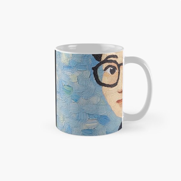 Item preview, Emmy Noether | Post-impressionist painting style designed and sold by ComicsFactory.