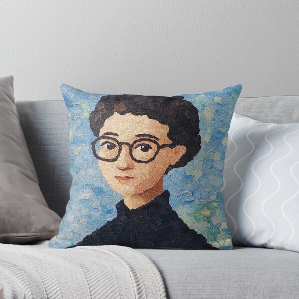 Item preview, Emmy Noether | Post-impressionist painting style designed and sold by ComicsFactory.