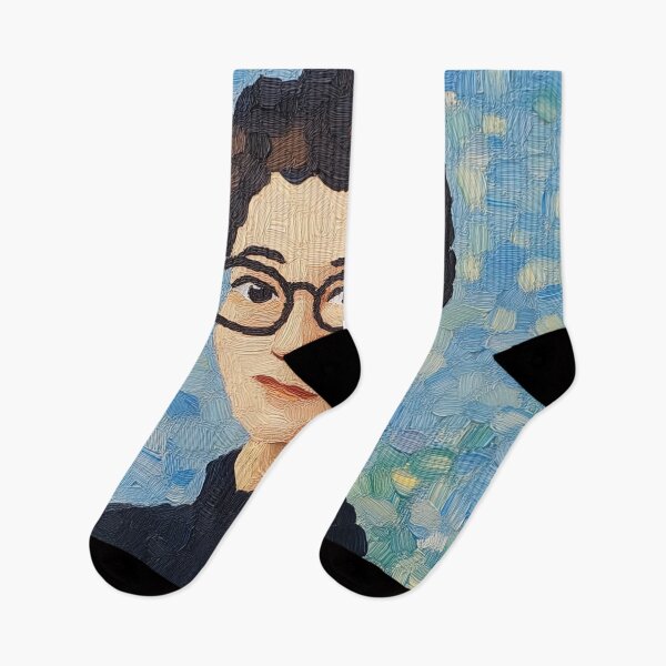 Item preview, Emmy Noether | Post-impressionist painting style designed and sold by ComicsFactory.