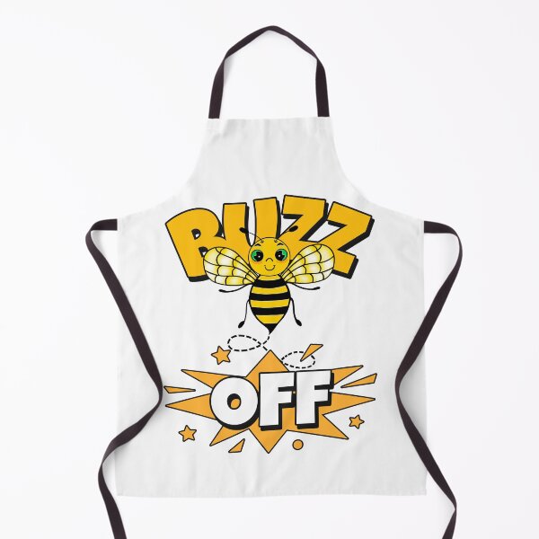 Item preview, Buzz Off Cute Bee Funny Sayings designed and sold by Sartoris Art.