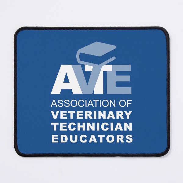 Item preview, AVTE White Logo on Blue Background designed and sold by AssocVetTechEd.