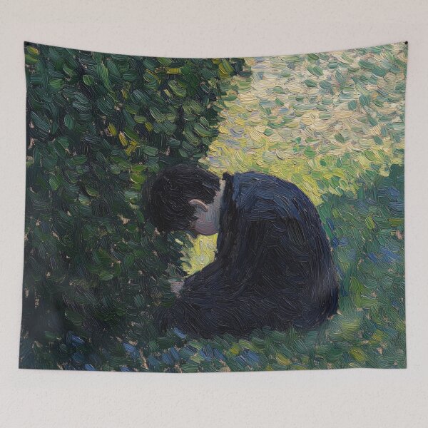 Item preview, Emo | Post-impressionist painting style designed and sold by ComicsFactory.