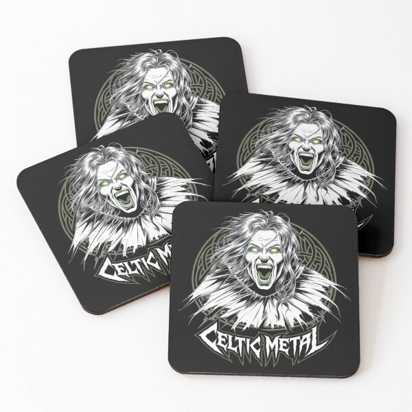 Item preview, Celtic Metal The Irish Banshee Screams designed and sold by CELTIC-DESIGNS.