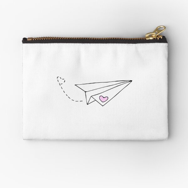 Paper Plane - cute Zipper Pouch