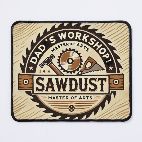 Item preview, Dad's Workshop Master of Sawdust designed and sold by ThatChannelForDads - 1026Merchandise.