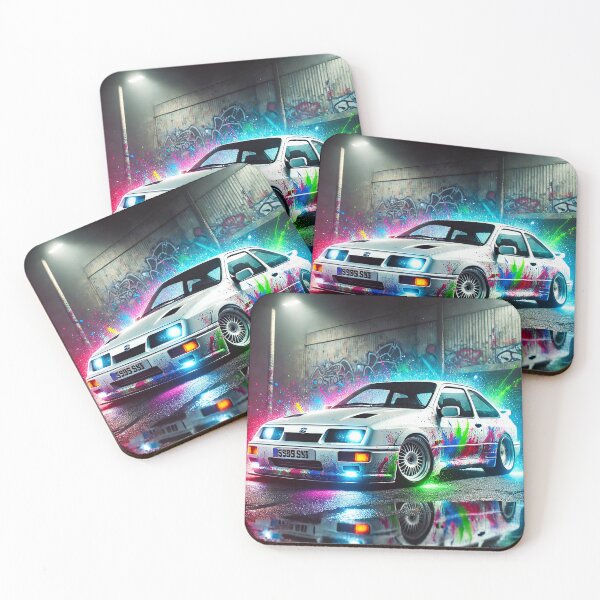 Item preview, "Neon Drift: Nightfall in Motion" designed and sold by philpace.
