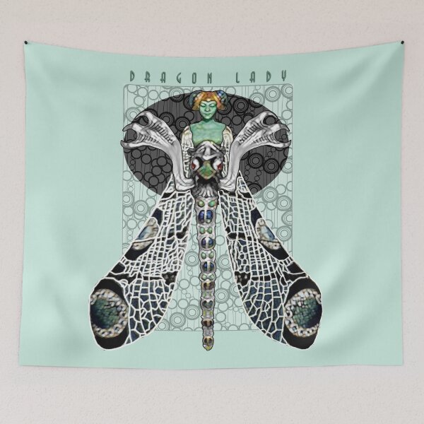 Item preview, Dragon Lady Jeweled Dragonfly designed and sold by artistdiat.